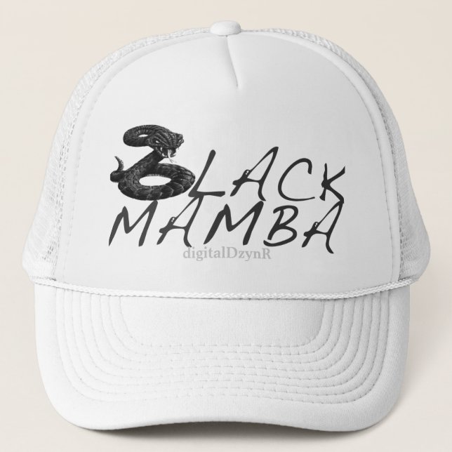 casquette "de MAMBA NOIR" de DzynR numérique (Devant)