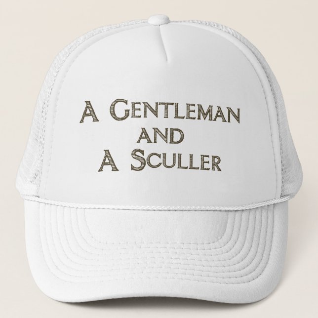 Casquette de monsieur et de Sculler (Devant)