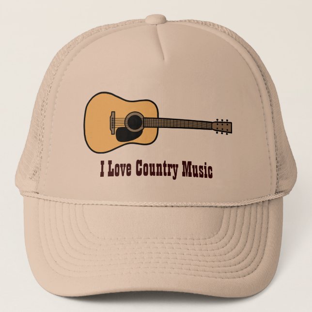 Casquette de musique country (Devant)