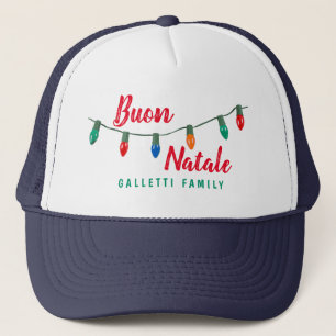 Casquette de Noël de Buon Natale