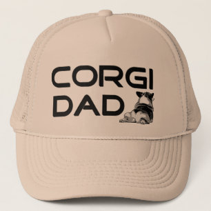 Casquette de papa de corgi