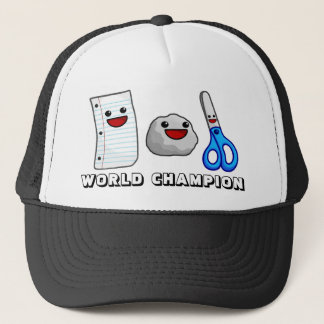 Casquette de papier délicieux de champion du monde