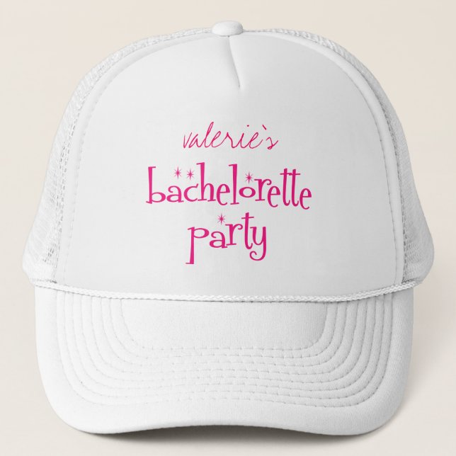 Casquette de partie de Bachelorette (Devant)