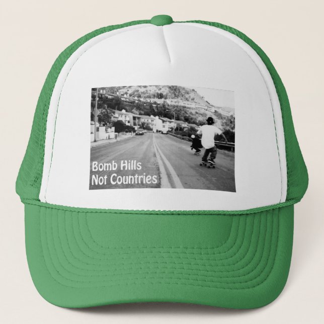 Casquette de pays de collines de bombe pas (Devant)