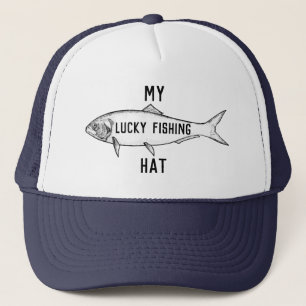 Casquette de pêche chanceux