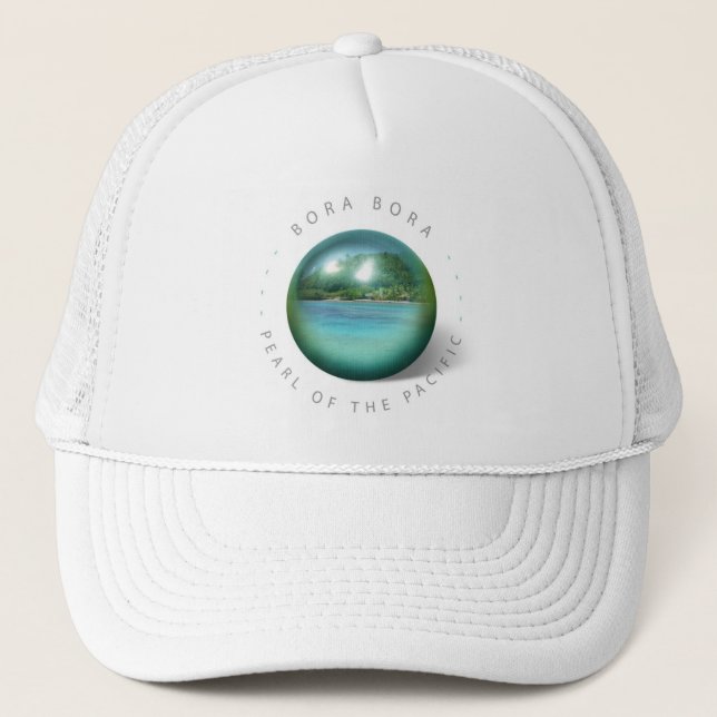 Casquette de perle de Bora Bora (Devant)