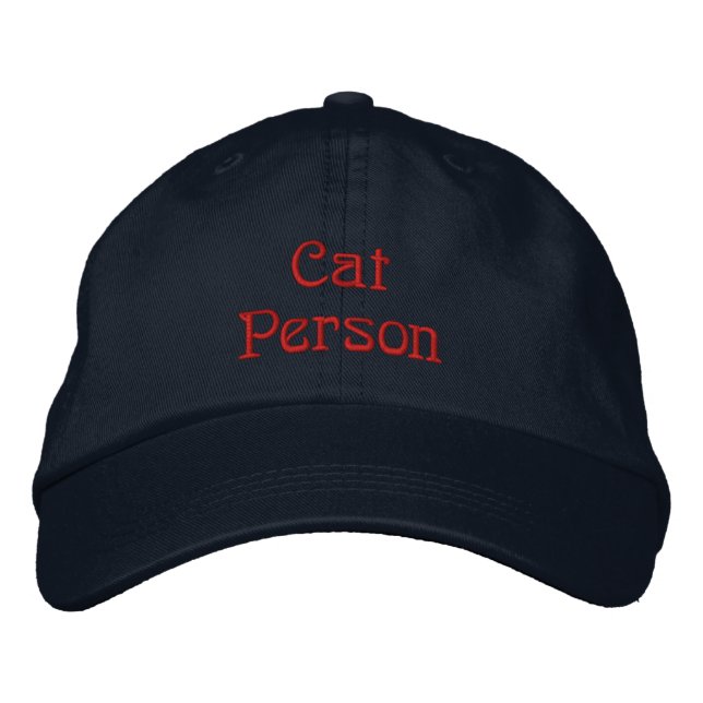 Casquette de personne de chat (Devant)