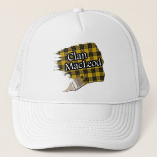 Casquette de pinceau de tartan de MacLeod de clan