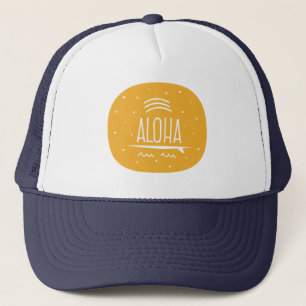 Casquette de planche de surf d'arc-en-ciel "Aloha"