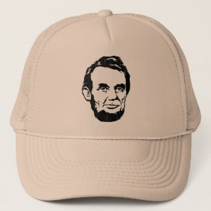 Casquette de portrait d'Abraham Lincoln