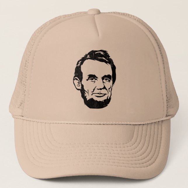 Casquette de portrait d'Abraham Lincoln (Devant)