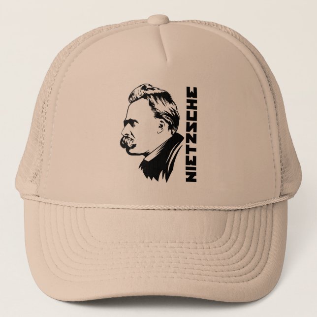 Casquette de portrait de Frederich Nietzsche (Devant)