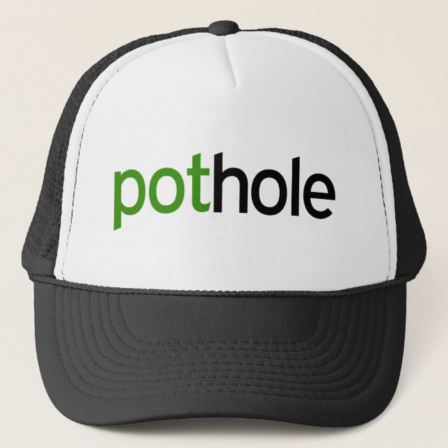 Casquette de pot de nid de poule (Devant)