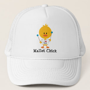 Casquette de poussin de guitare