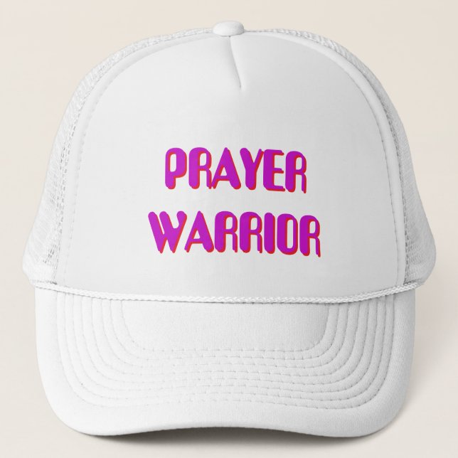 Casquette DE PRIÈRE WARRIOR (Devant)