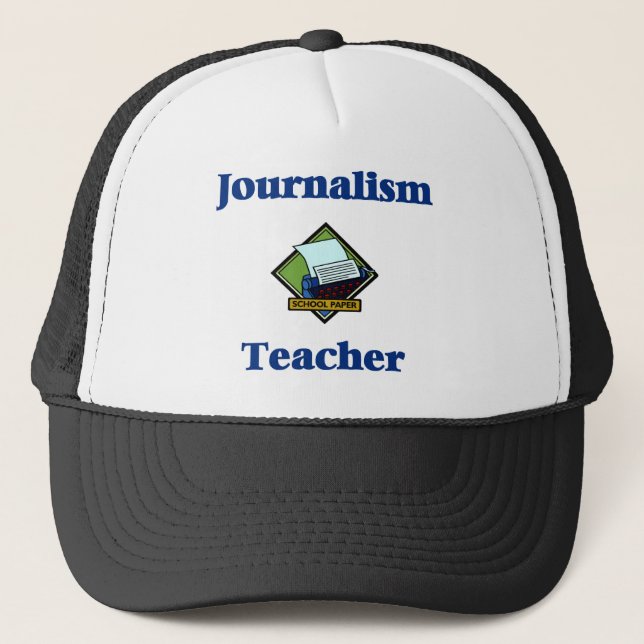 Casquette de professeur de journalisme (Devant)