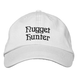 Casquette de prospection de l'or Nugget Hunter