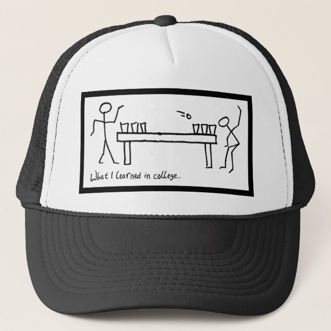 Casquette de puanteur de bière (Devant)