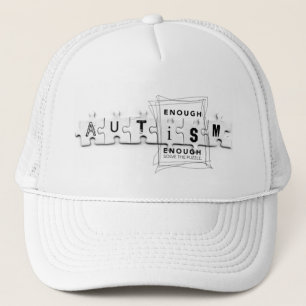 Casquette de puzzle d'autisme