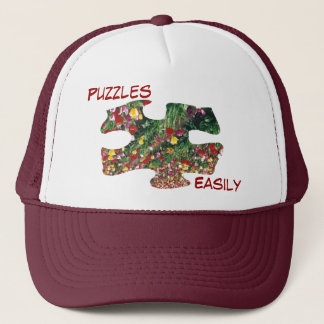 Casquette de puzzle de tulipes