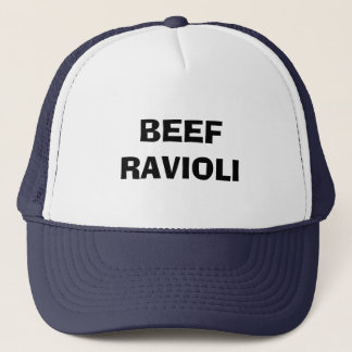 CASQUETTE DE RAVIOLI DE BOEUF
