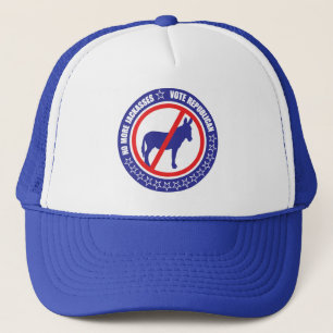 casquette de républicain de vote