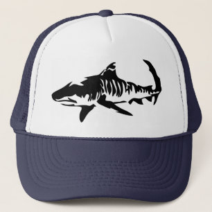 Casquette de requin de tigre