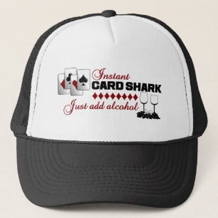Casquette de requins de carte instantanée