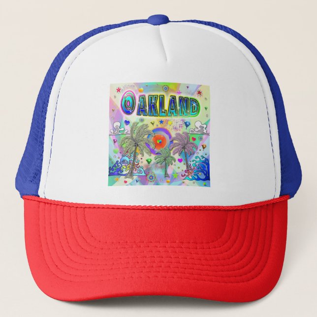 Casquette de rêve profond d'Oakland (Devant)