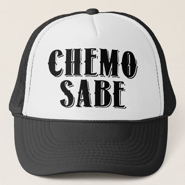 Casquette de Sabe de chimio (Devant)