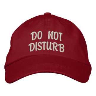 casquette De Salle De Sport 'Ne Pas Disturber'