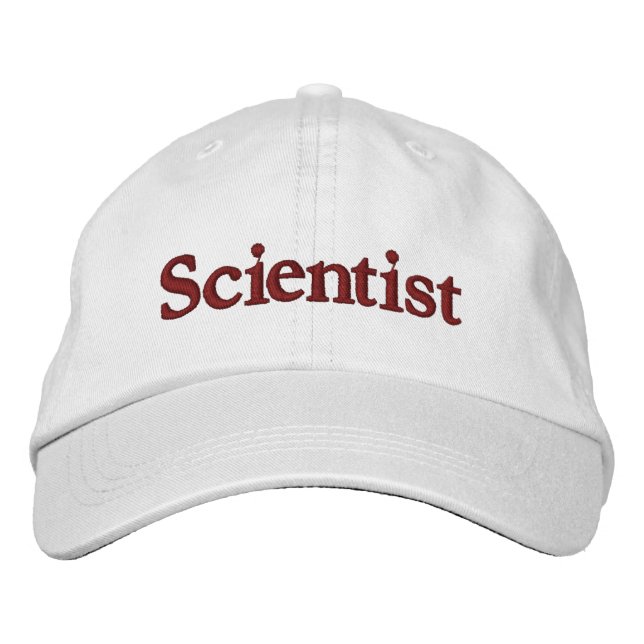 Casquette de scientifique (Devant)