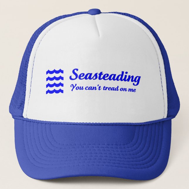 Casquette de Seasteading (Devant)