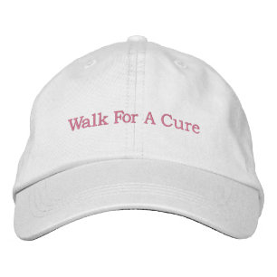 Casquette de sensibilisation au cancer du sein