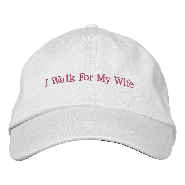 Casquette de sensibilisation au cancer du sein (Devant)