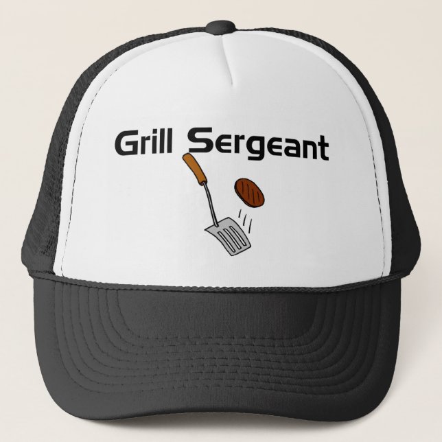 Casquette de sergent de gril (Devant)