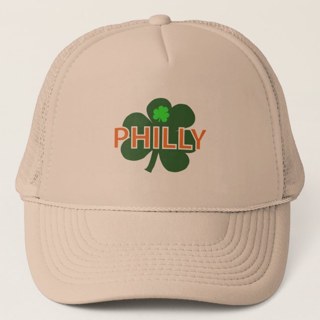 Casquette de shamrock de Philly (Devant)