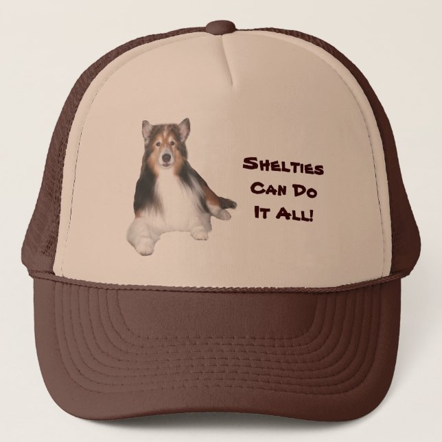 Casquette de Sheltie (Devant)