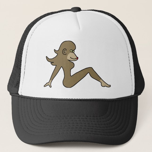 Casquette de singe de bavette (Devant)