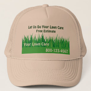 Casquette de soin de pelouse