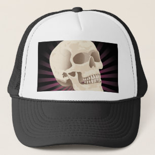 casquette de sourire de crâne