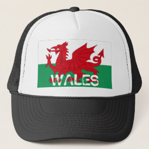 Casquette de souvenir de drapeau de cymru du Pays