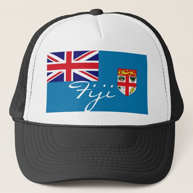Casquette de souvenir de drapeau de fijian des (Devant)