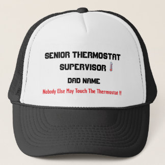 Casquette de Superviseur de Thermostat Personnalis