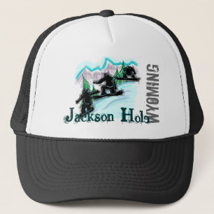 Casquette de surf des neiges de Jackson Hole