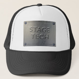 Casquette de TECH d'ÉTAPE - conception de plaque