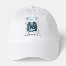 Casquette de technologie cyberpunk à nom personnal