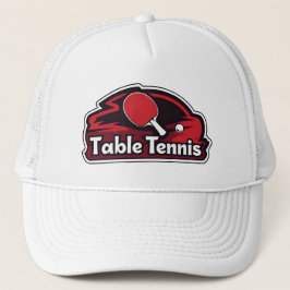 Casquette de tennis de table