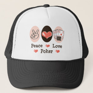 Casquette de tisonnier d'amour de paix