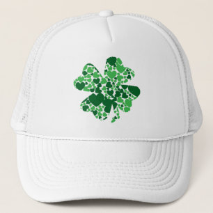 Casquette de trèfle de shamrock du jour de St